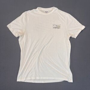 Zelos Mens‎ Size Med White Green Camo Freedom Workout Graphic T-Shirt Activewear